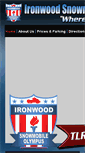 Mobile Screenshot of ironwoodsnowmobileolympus.com